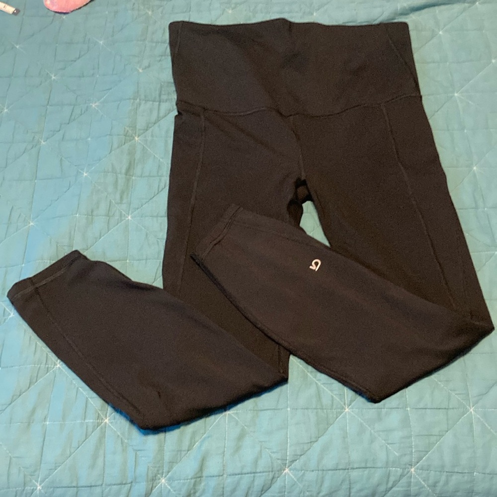 GapFit black maternity leggings -Medium